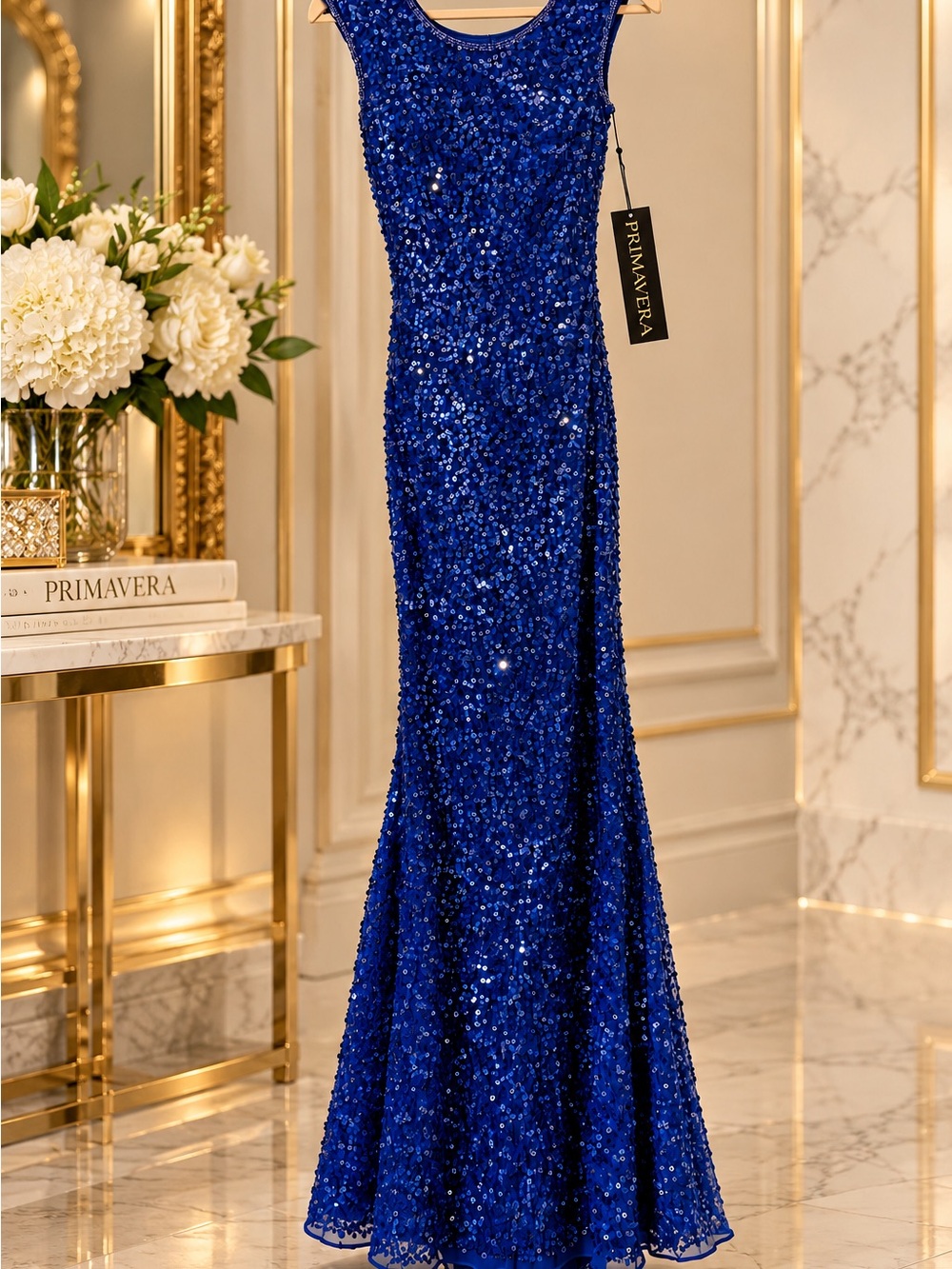 Primavera sequin Gown